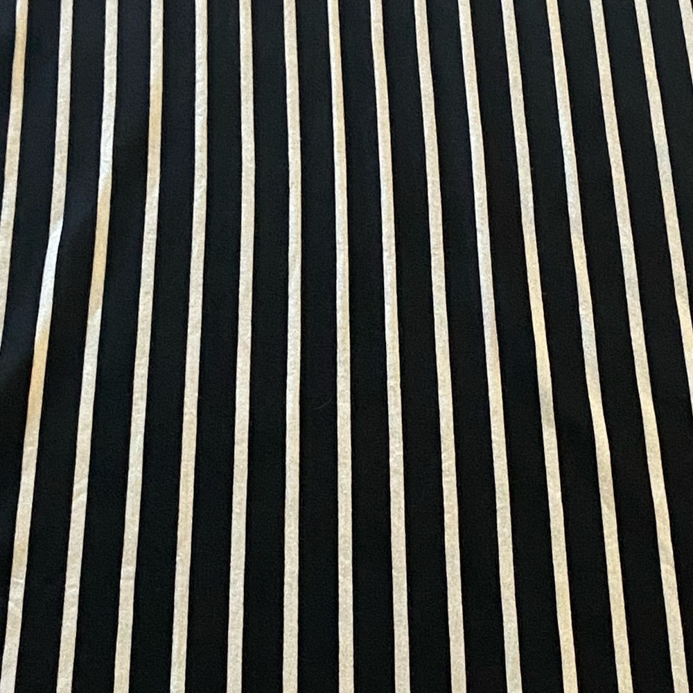 Black and White Striped Strapless Maxi Dress size Small - Picture 8 of 9